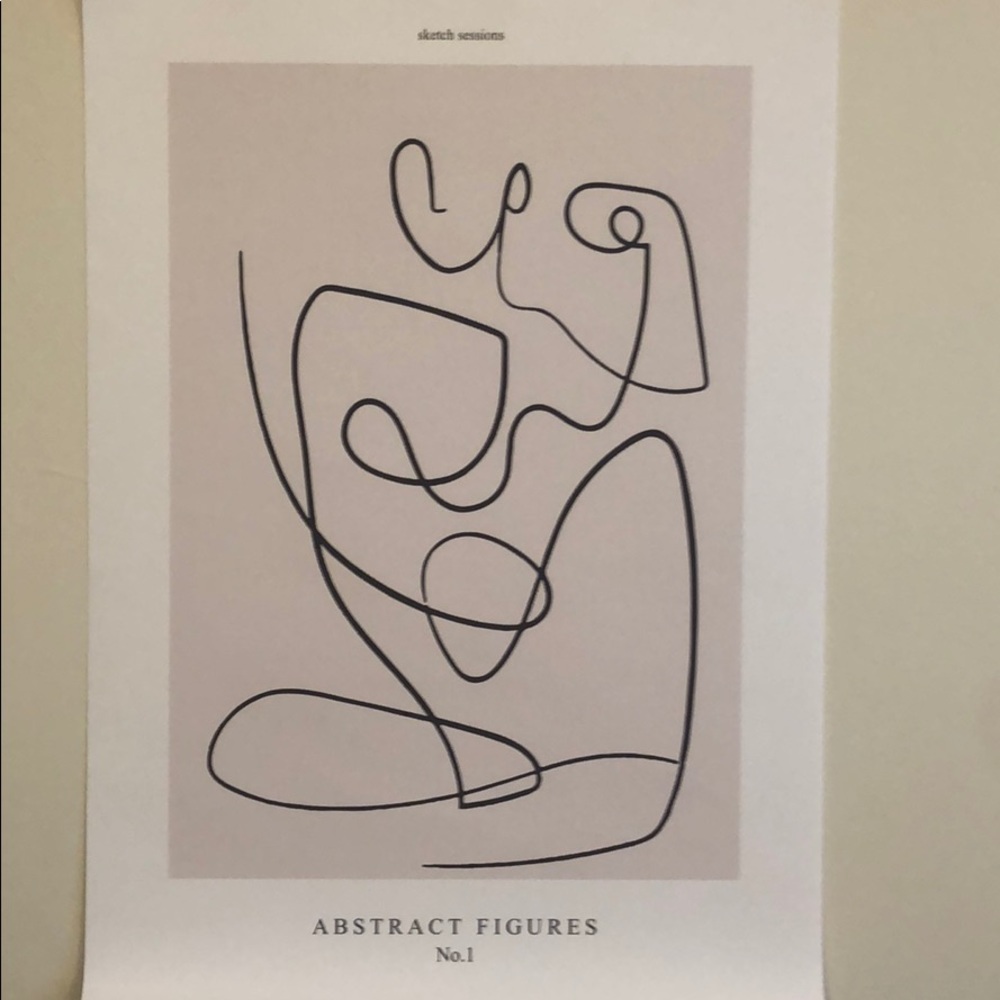 Desenio abstract figures print
